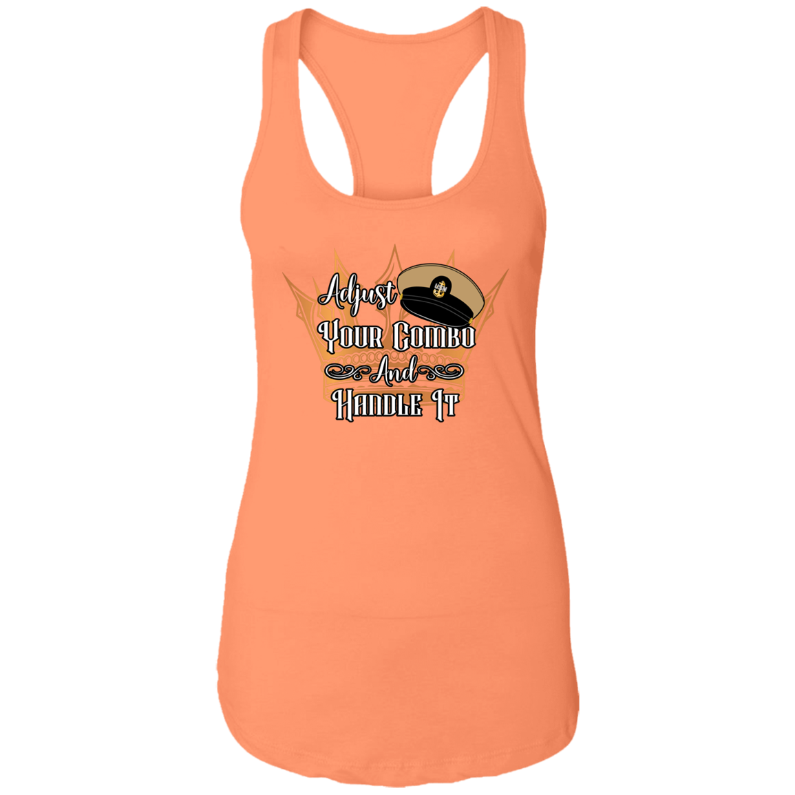Adjust Your Combo Ladies Racerback Tank