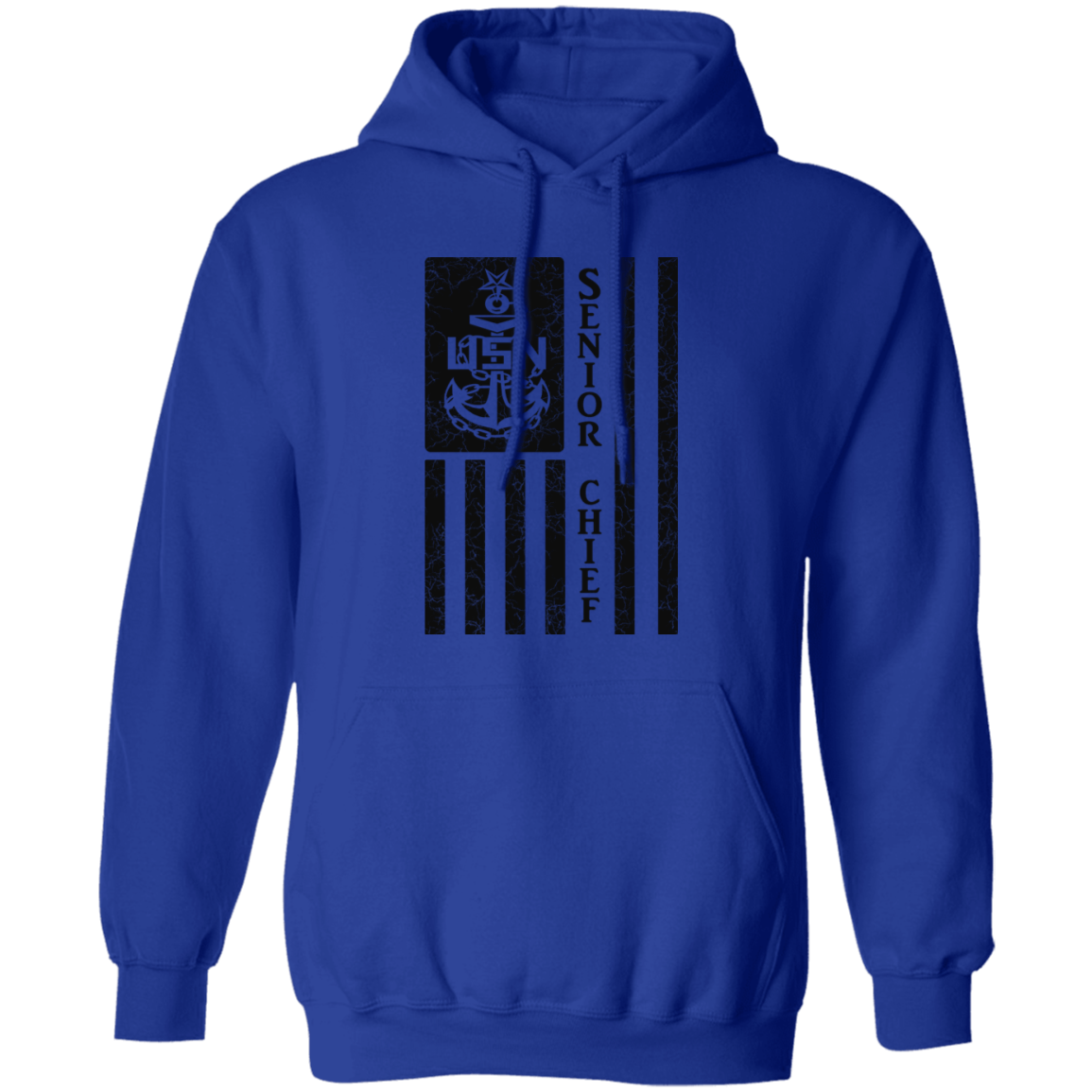 Senior Chief Flag Pullover Hoodie