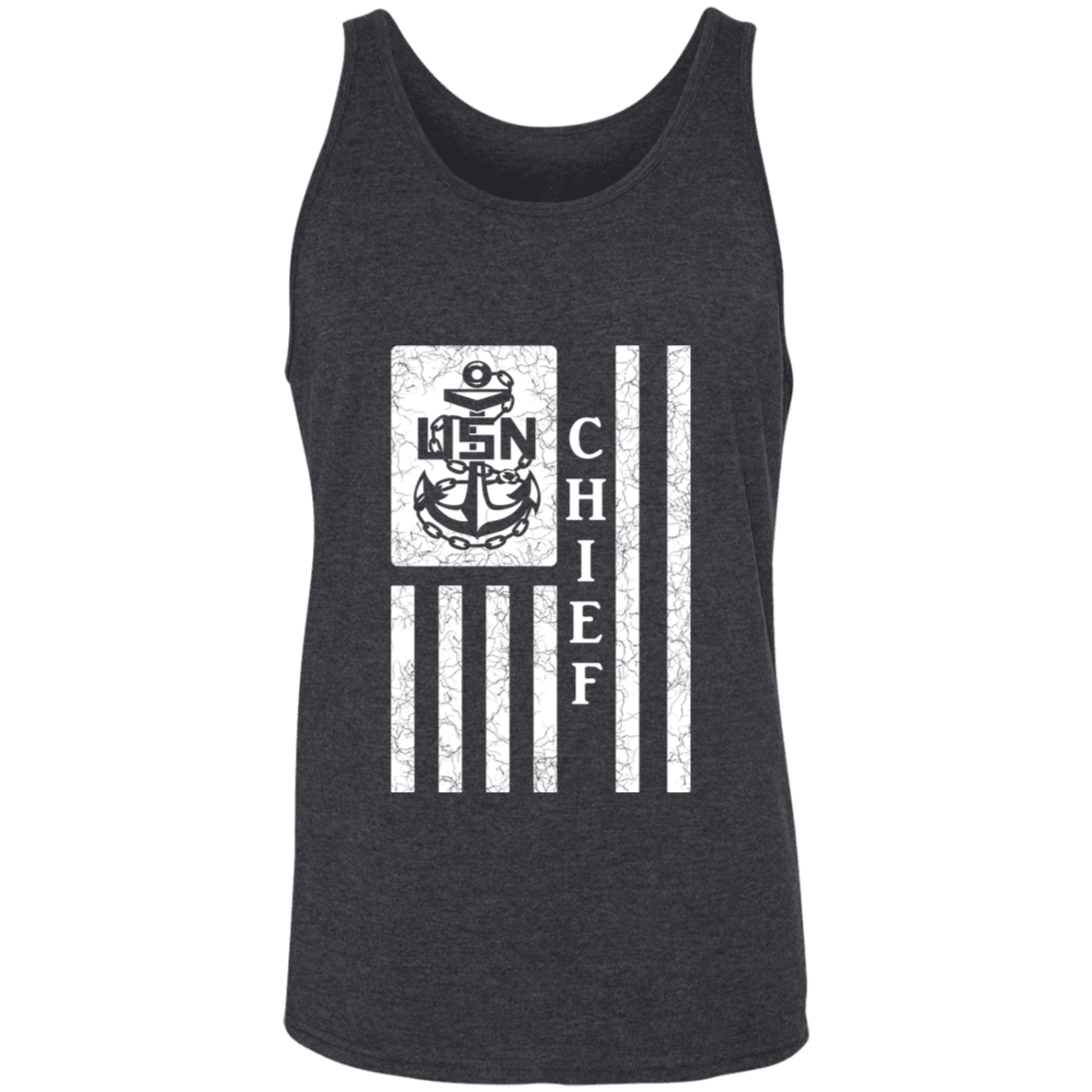 Chief Flag White Unisex Tank
