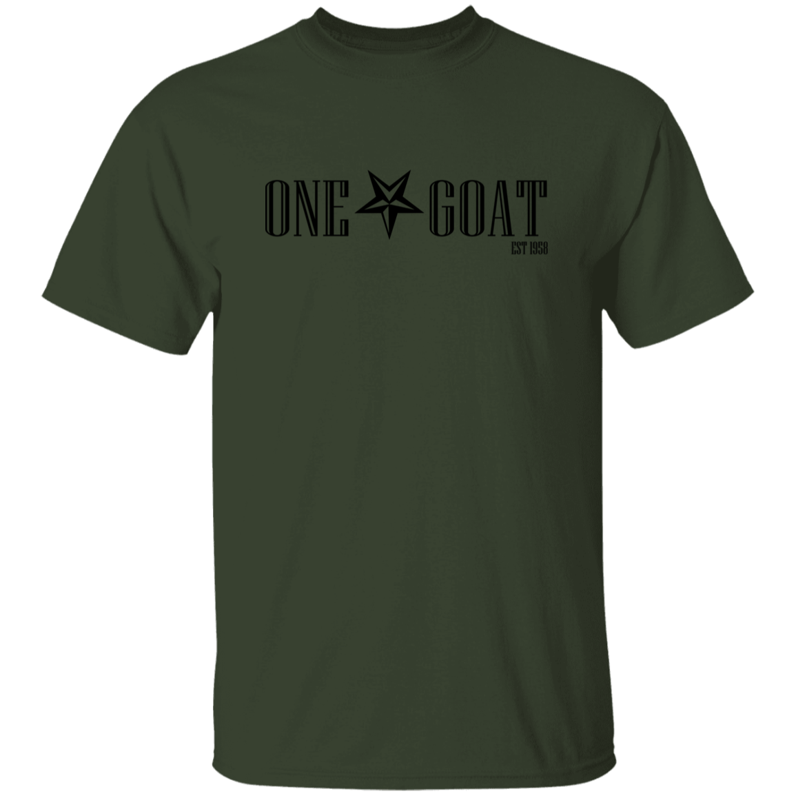 One Star Goat 5.3 oz. T-Shirt