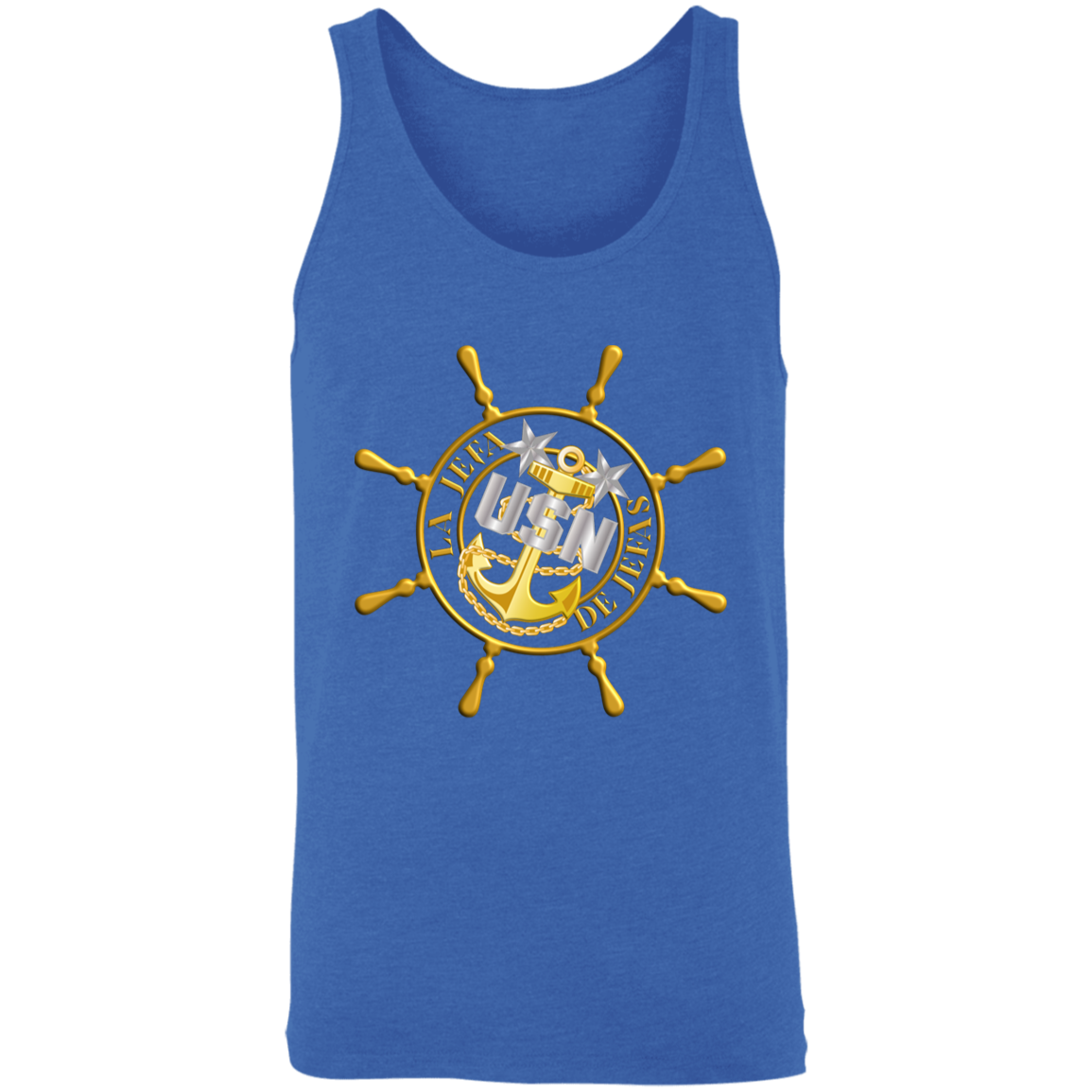 Ships Wheel Master Jefa Unisex Tank