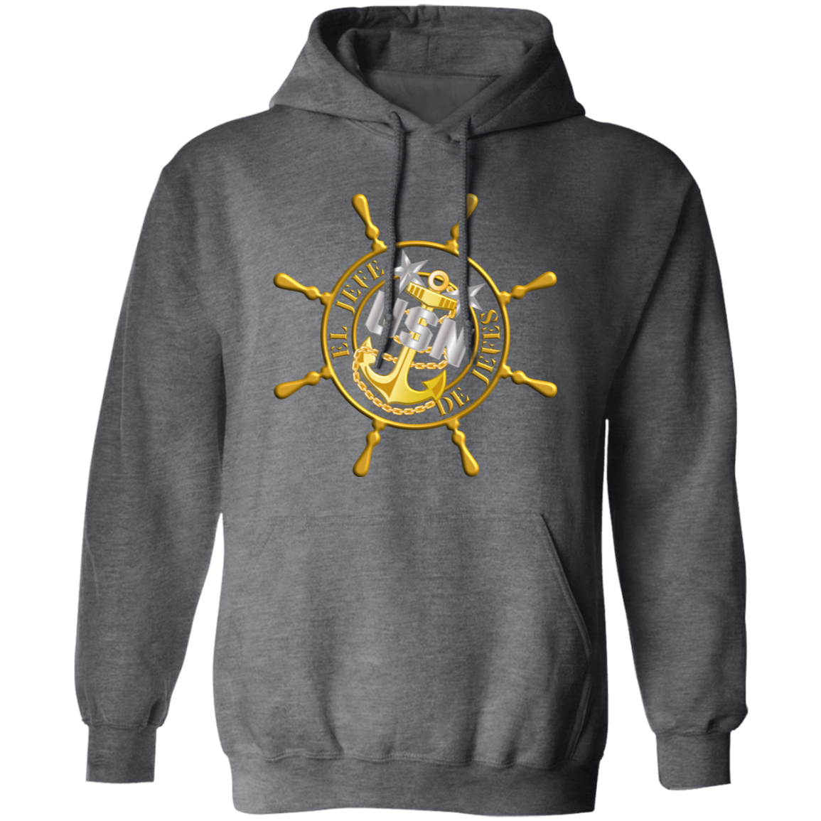 Ships Wheel Master Jefe Pullover Hoodie