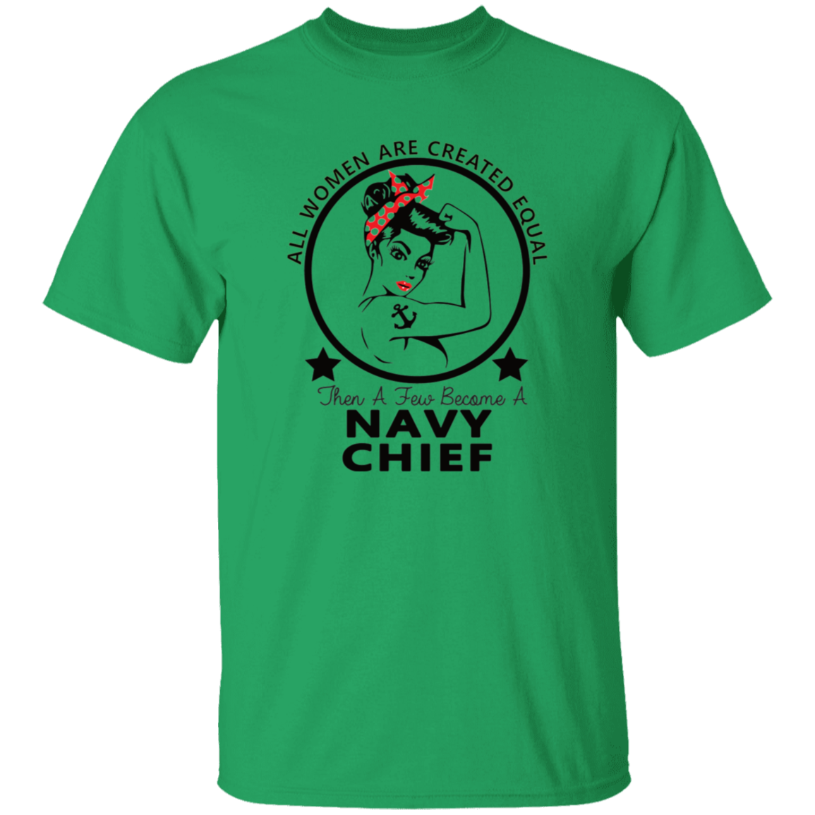 Navy Girl Chief 5.3 oz. T-Shirt