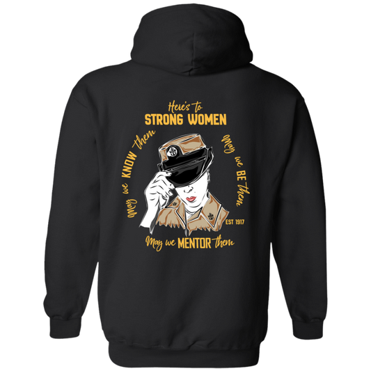 Strong Woman FB Pullover Hoodie