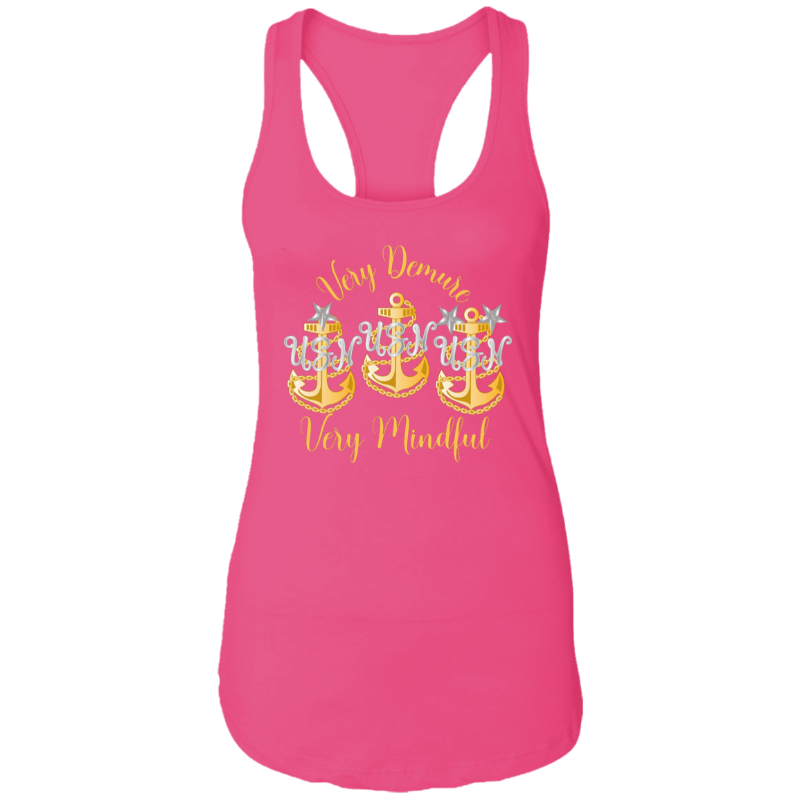 Very Demure Ladies Racerback Tank