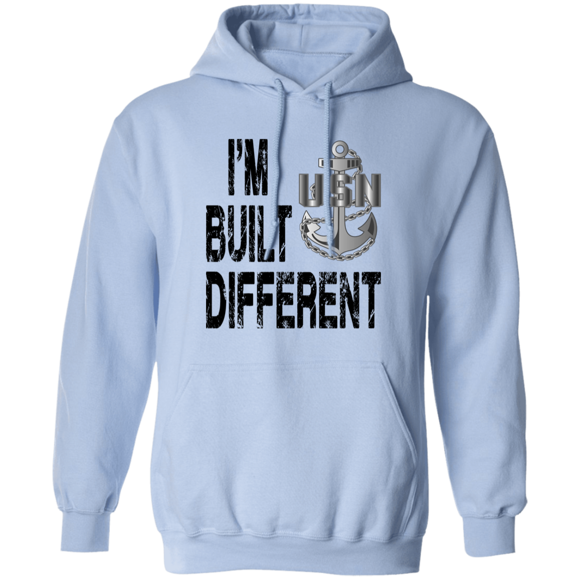 Built Different Pullover Hoodie