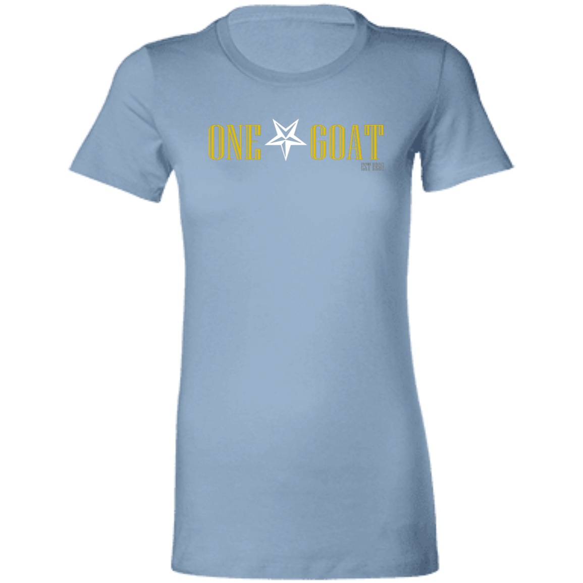One Star Goat Gold Ladies' Favorite T-Shirt