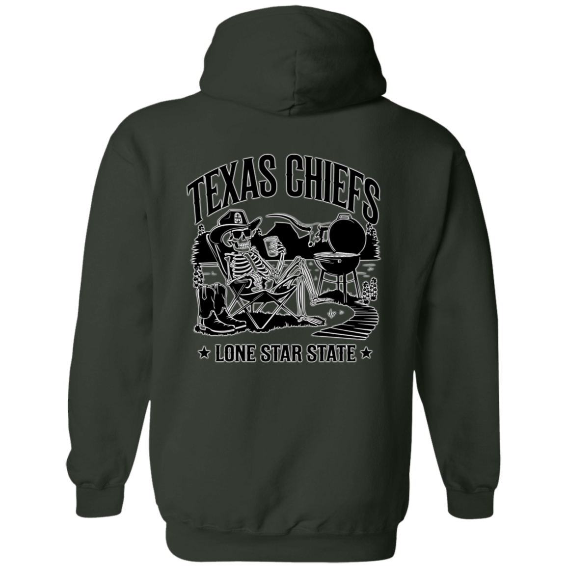 Lone Star State Texas Chiefs FB Pullover Hoodie