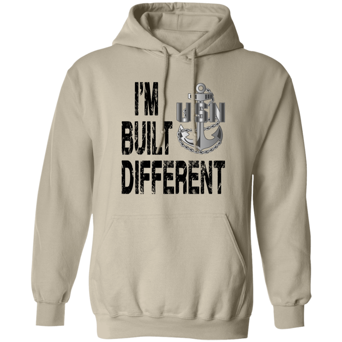 Built Different Pullover Hoodie