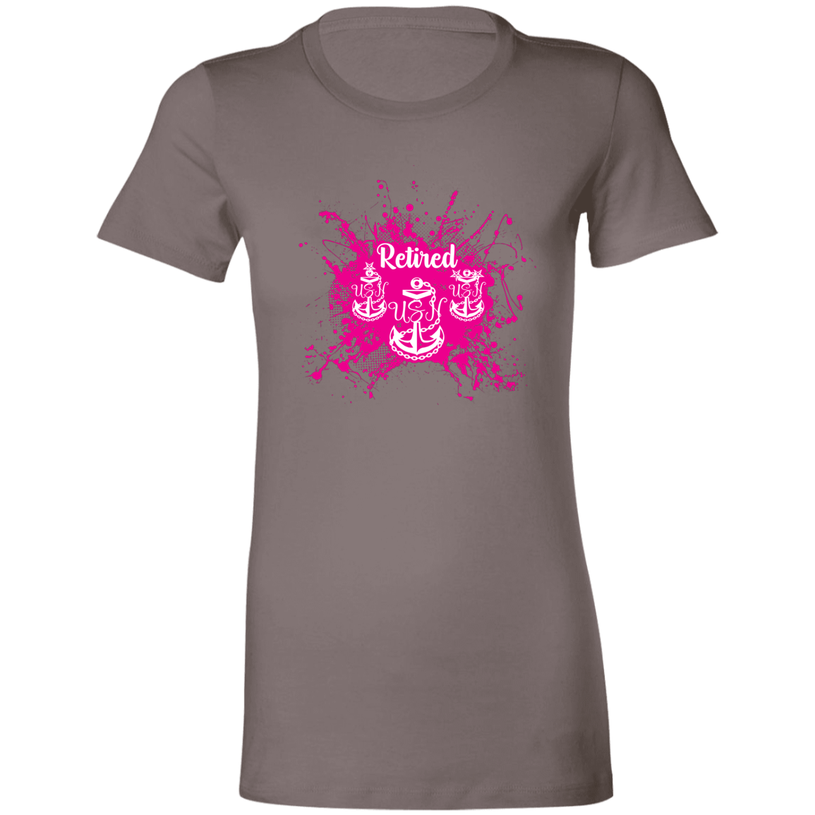 Retired Chief Pink Paint Ladies' Favorite T-Shirt