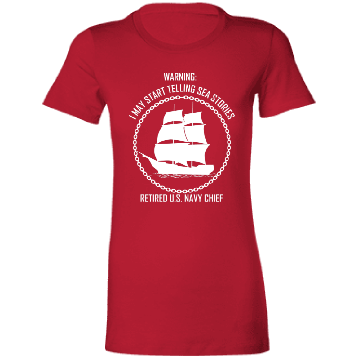Retired Sea Stories White Ladies' Favorite T-Shirt