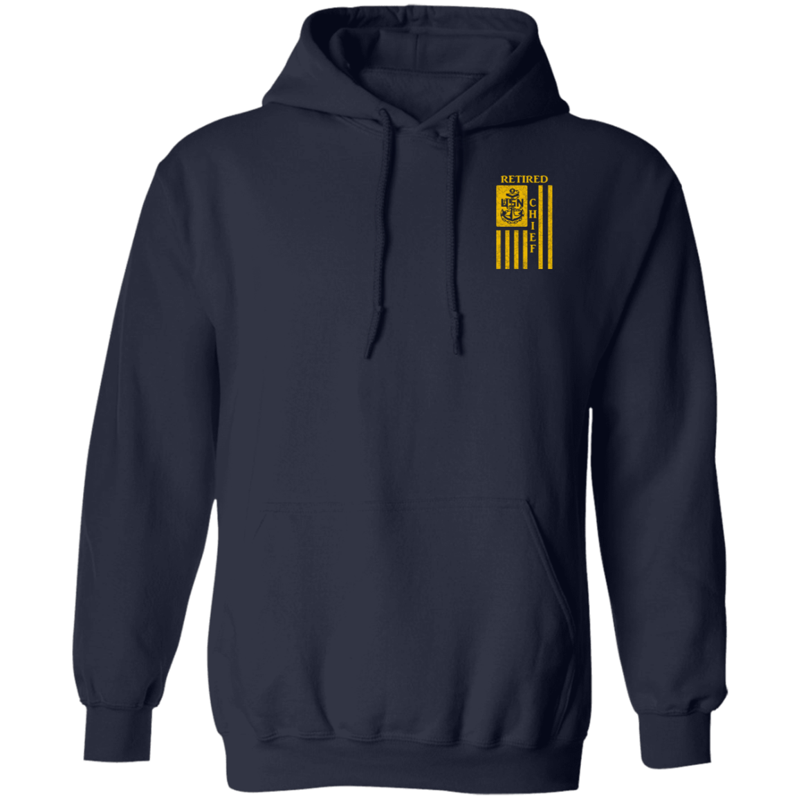 Retired Chief Flag FB Pullover Hoodie