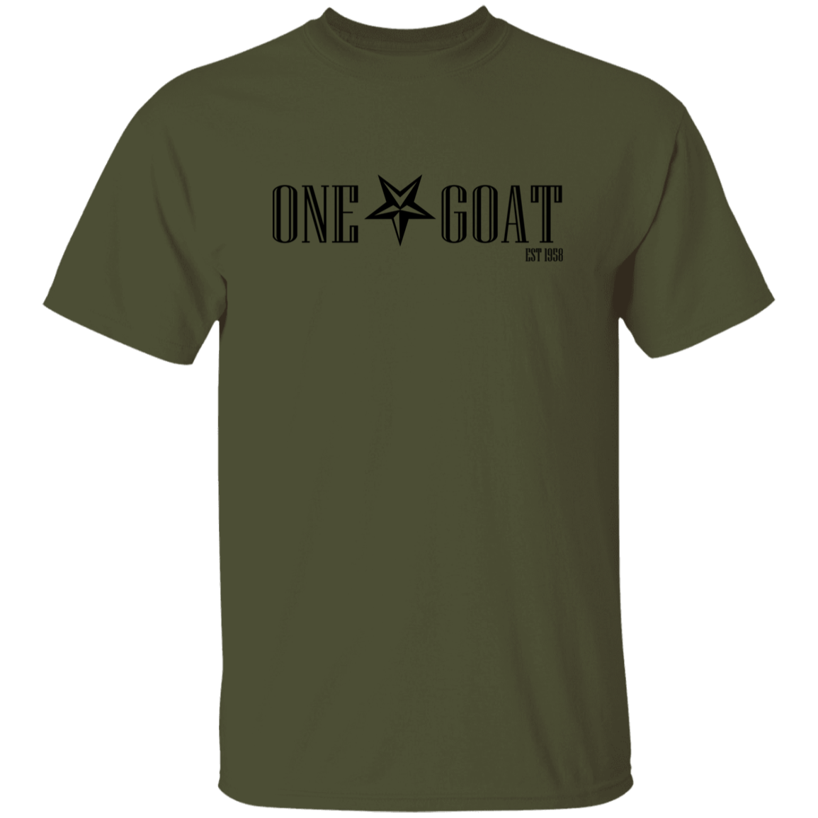One Star Goat 5.3 oz. T-Shirt