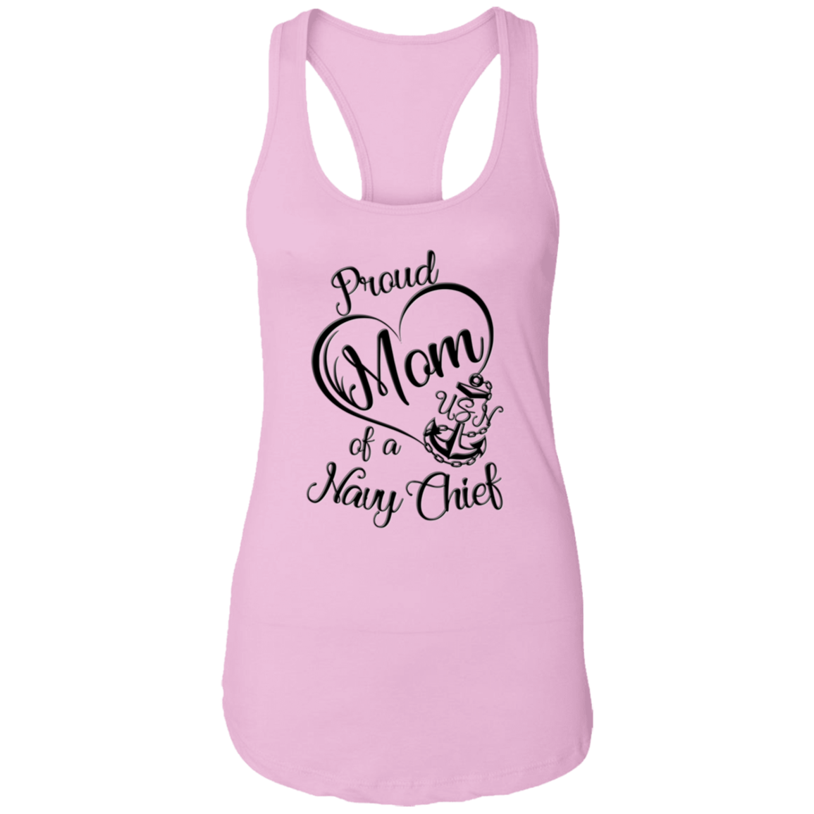 Proud Mom V2 Ladies Racerback Tank