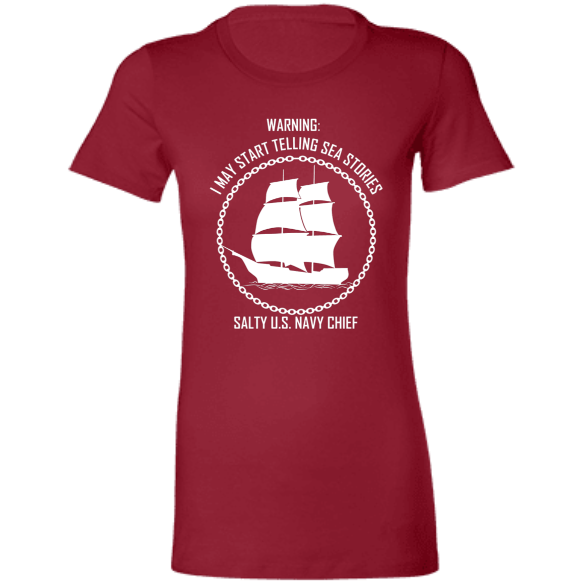 Salty Sea Story White Ladies' Favorite T-Shirt