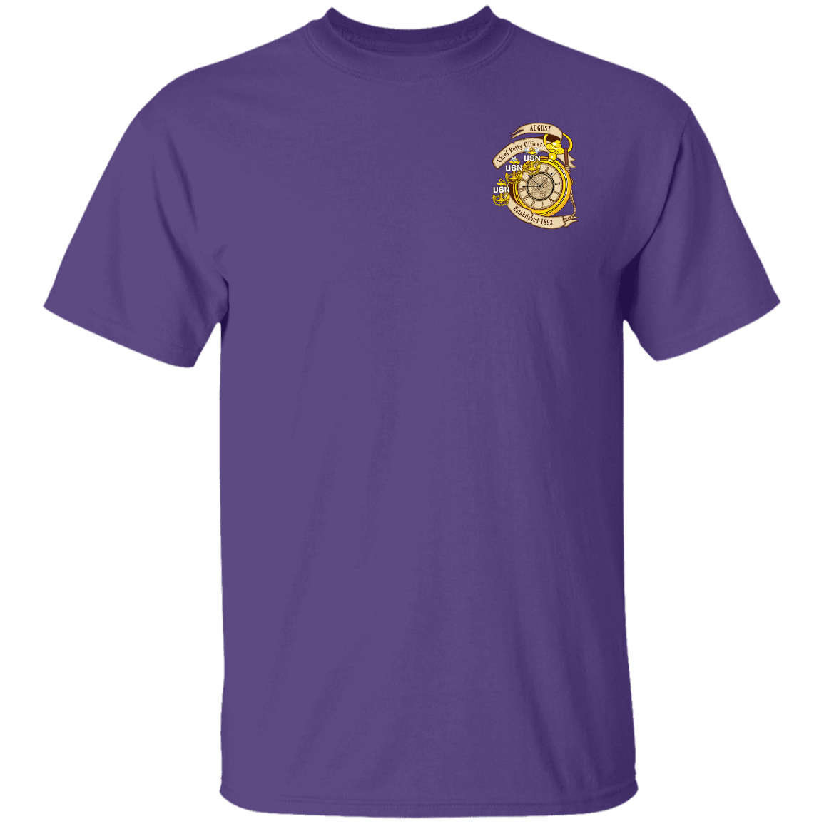August CPO Two Sides 5.3 oz. T-Shirt