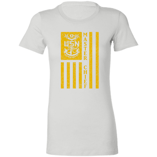 Master Chief Flag Gold Ladies' Favorite T-Shirt