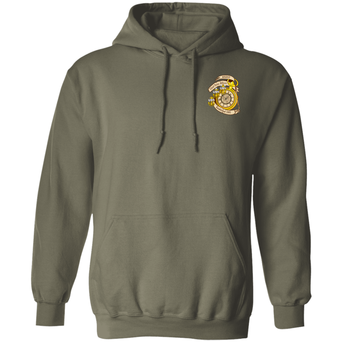 August CPO Two Side Pullover Hoodie