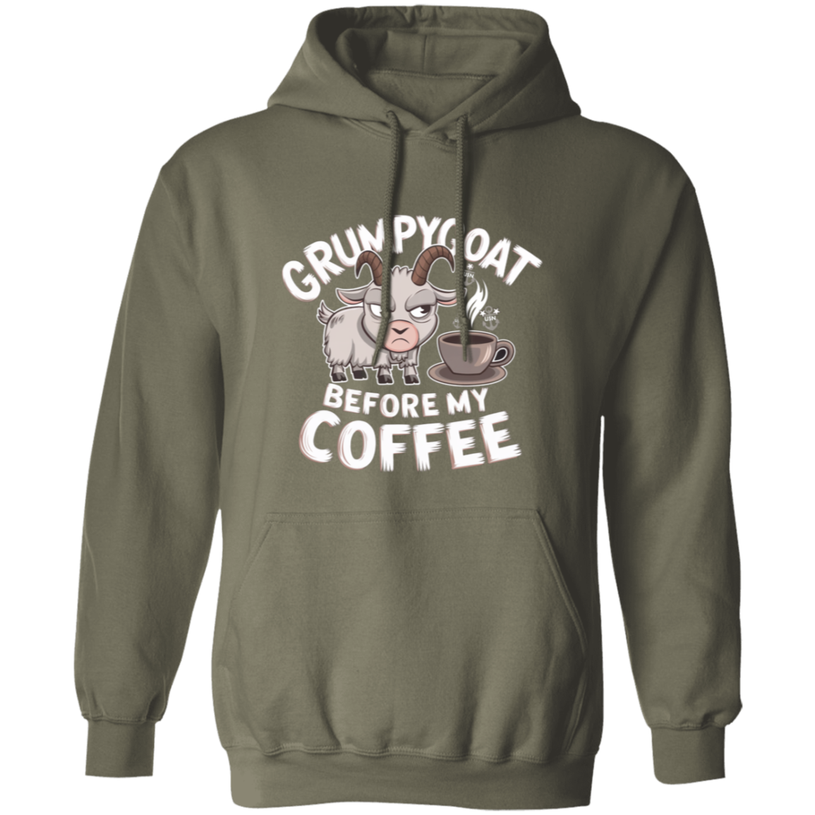 Grumpy Goat Pullover Hoodie