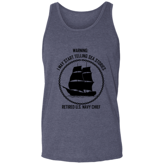 Retired Sea Stories Unisex Tank