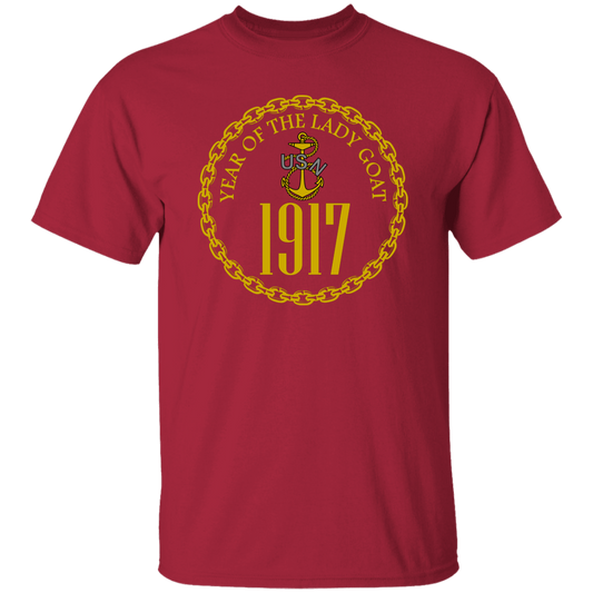 Year of the Lady Goat Gold 5.3 oz. T-Shirt