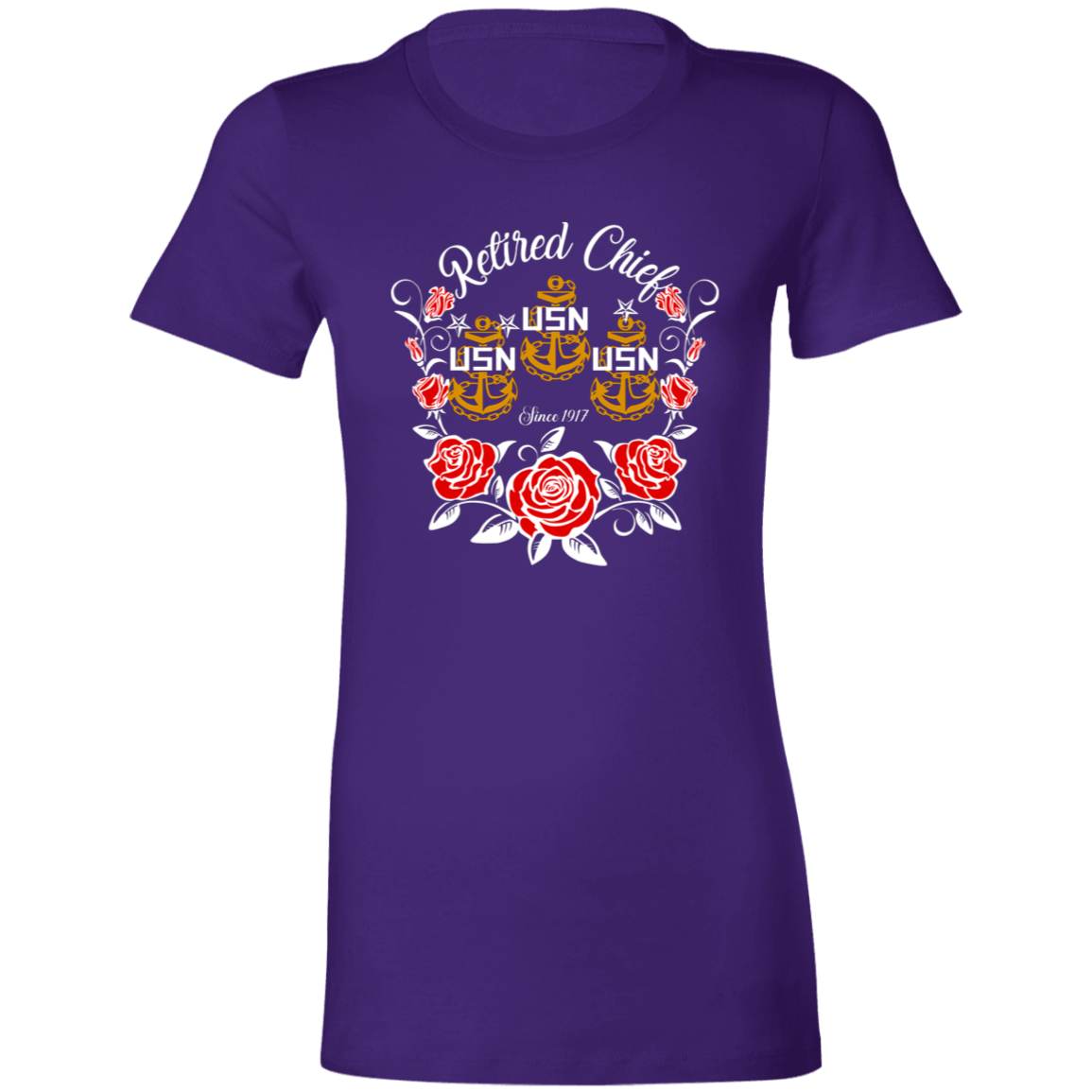 Retired Chief Rose Ladies' Favorite T-Shirt