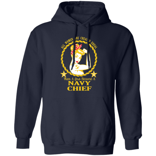 Navy Girl V2 Pullover Hoodie
