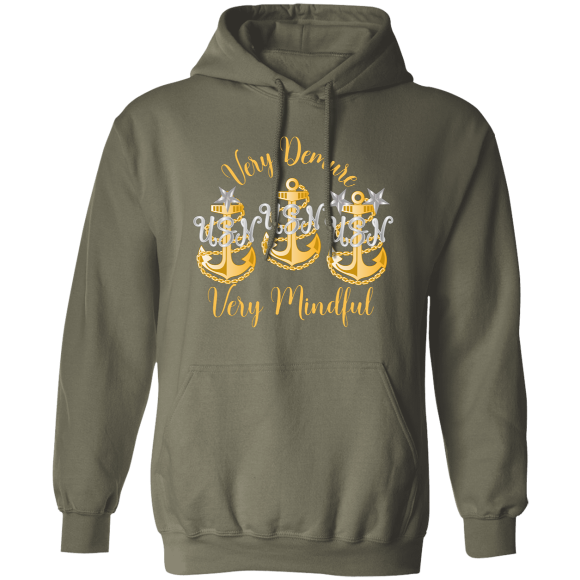 Very Demure Pullover Hoodie