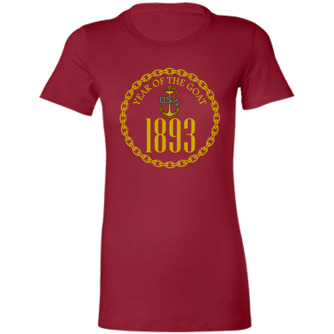 Year of the Goat Gold Ladies' Favorite T-Shirt