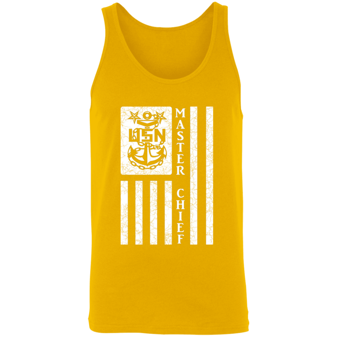 Master Chief Flag White Unisex Tank