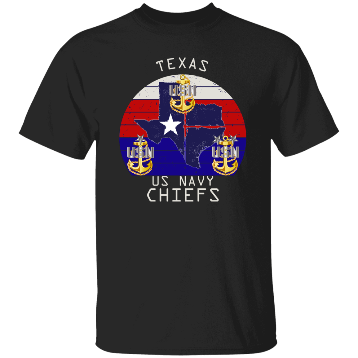 Texas Chiefs 5.3 oz. T-Shirt