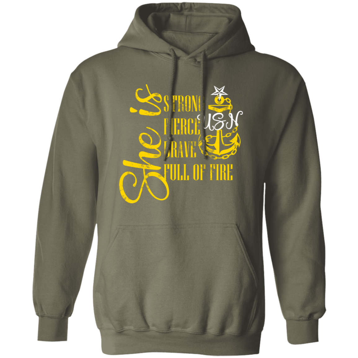 She is Senior Pullover Hoodie
