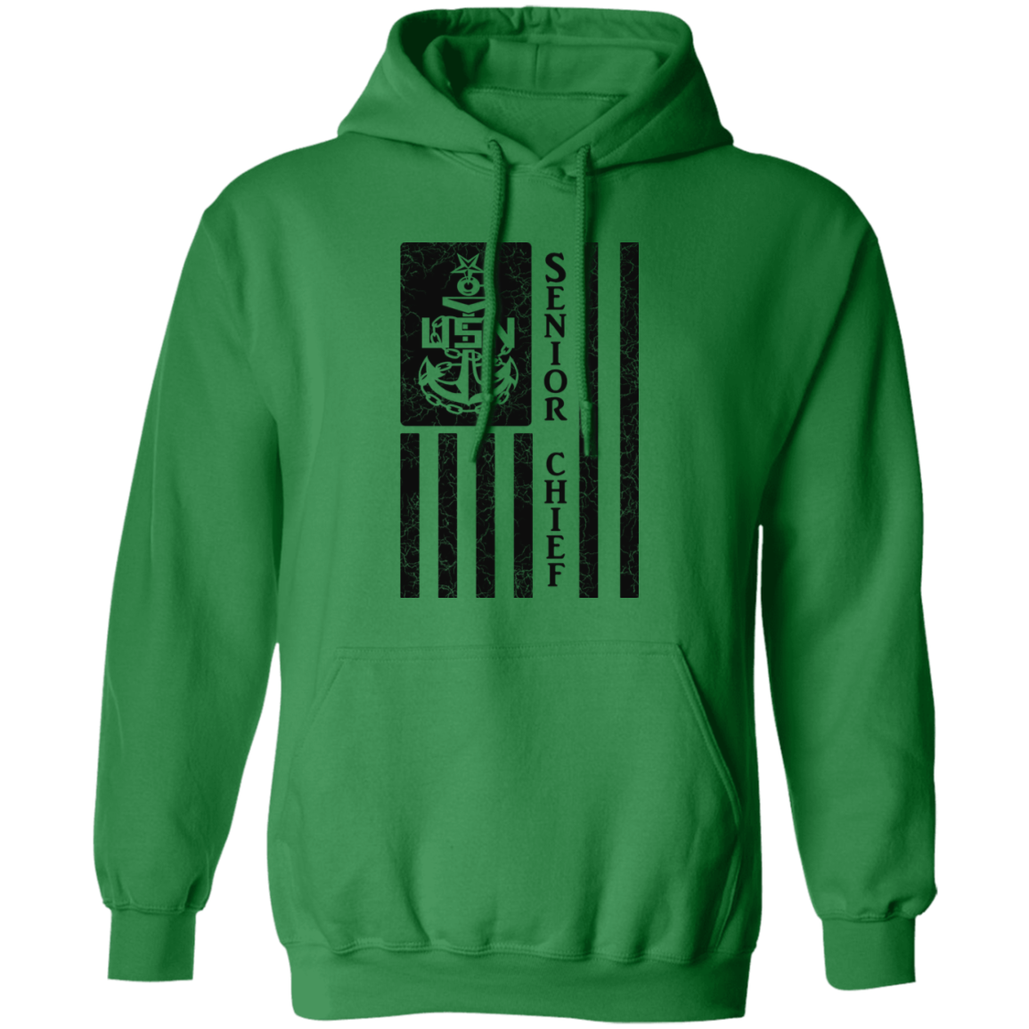 Senior Chief Flag Pullover Hoodie