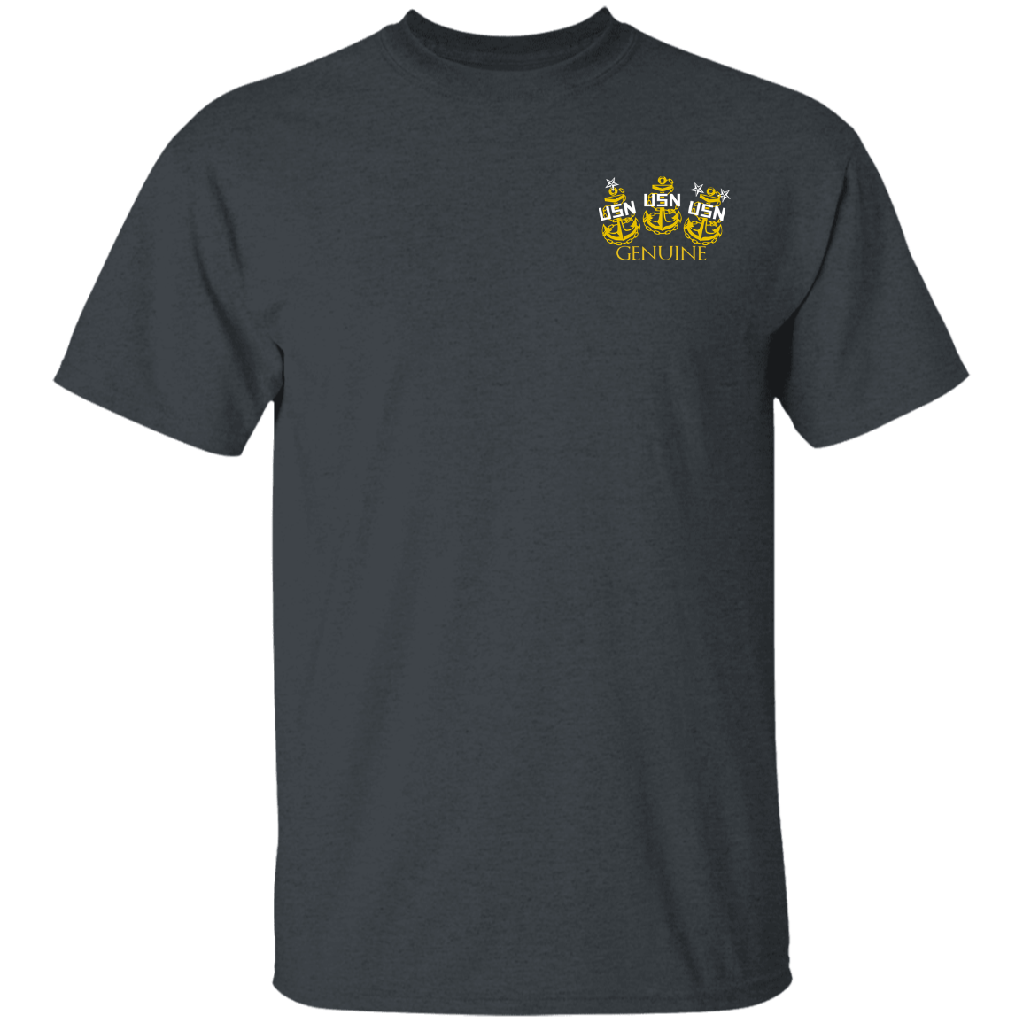 Chief Flag Front and Back 5.3 oz. T-Shirt