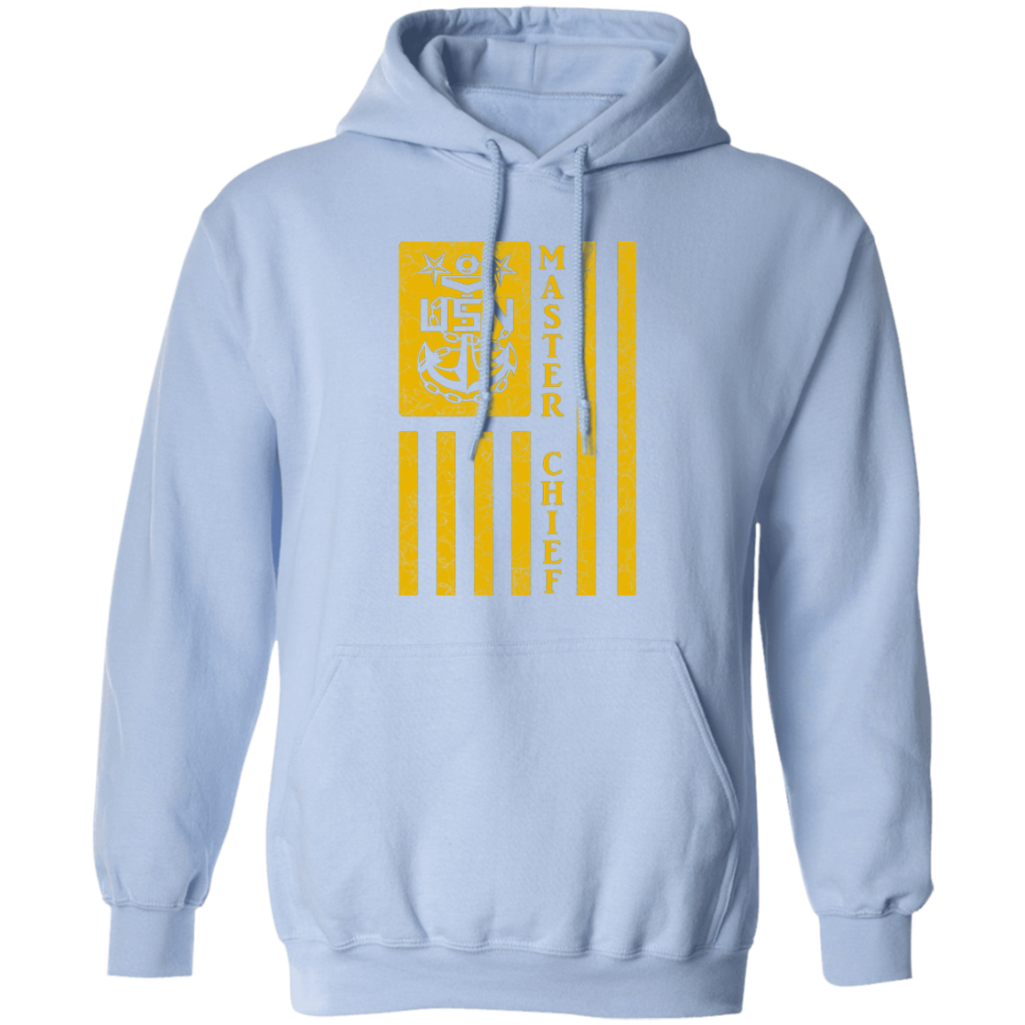 Master Chief Flag Gold Pullover Hoodie