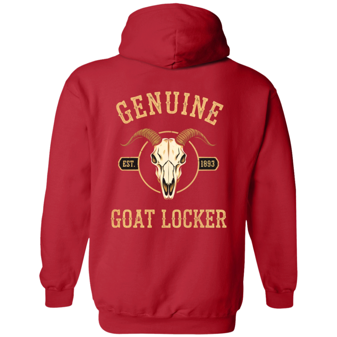 Genuine Goat Locker FB Pullover Hoodie