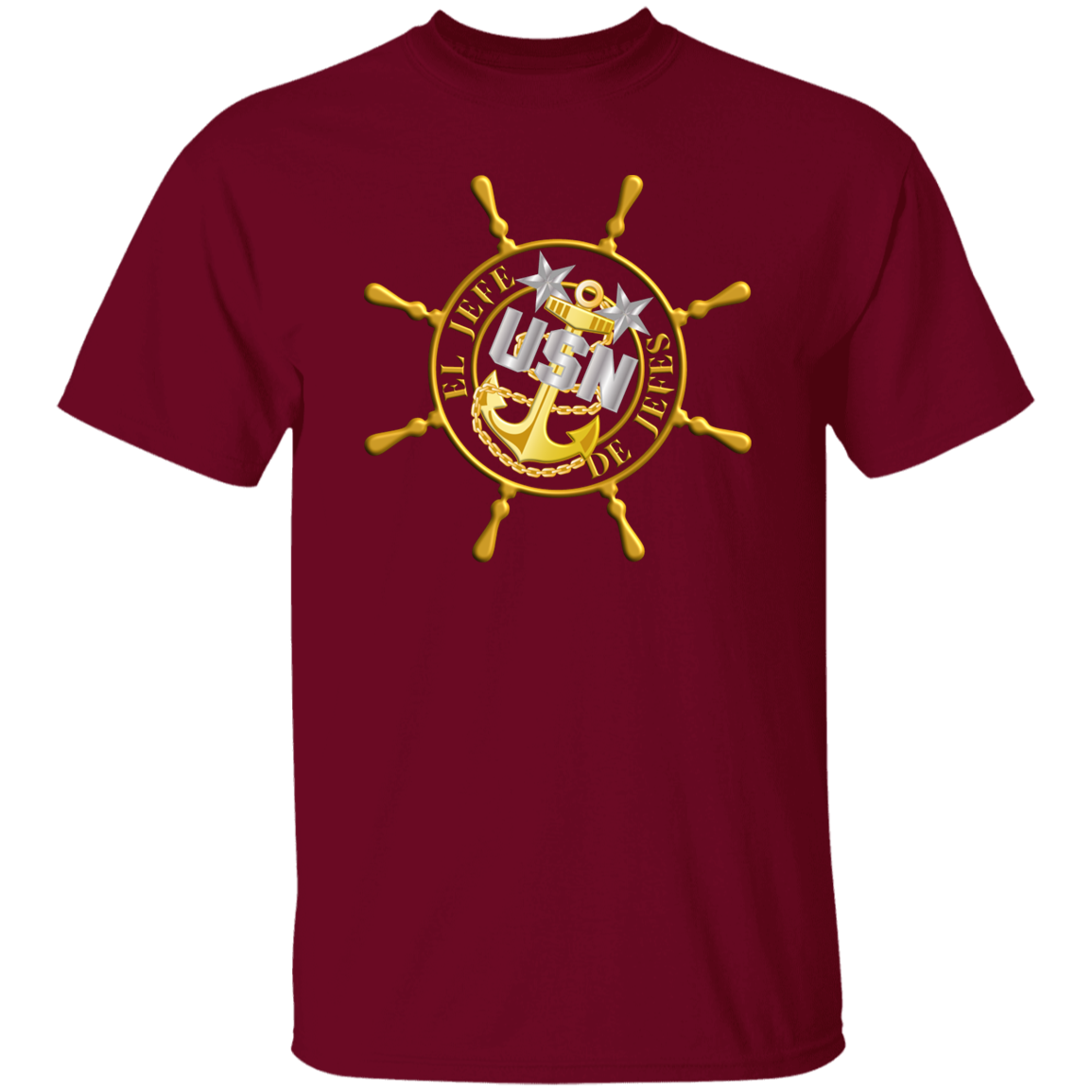 Ships Wheel Master Jefe 5.3 oz. T-Shirt