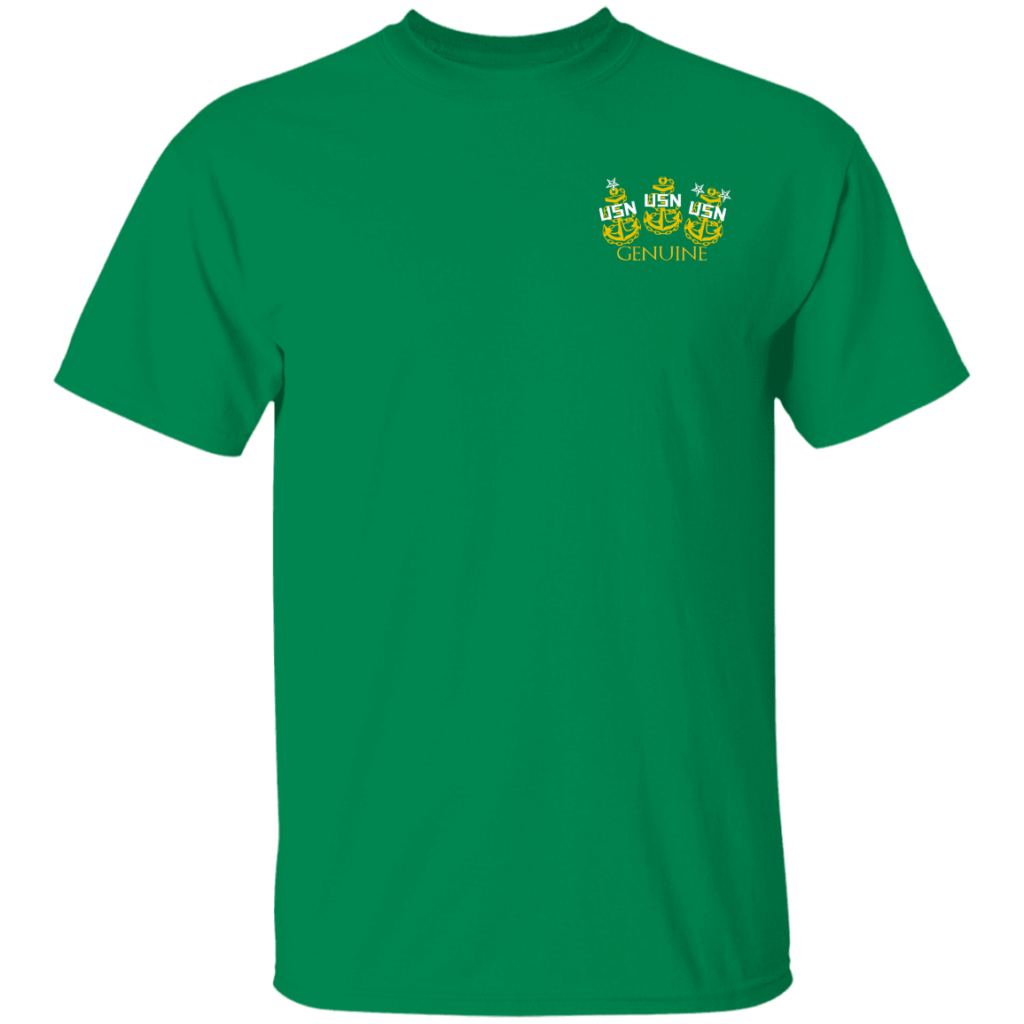 Chief Flag Front and Back 5.3 oz. T-Shirt