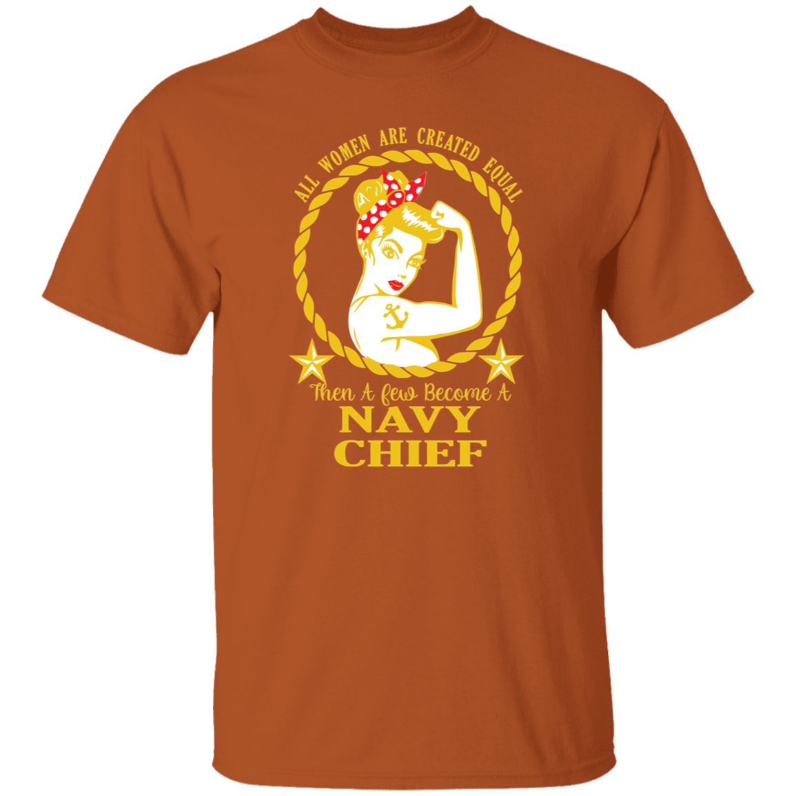 Navy Girl V2 5.3 oz. T-Shirt