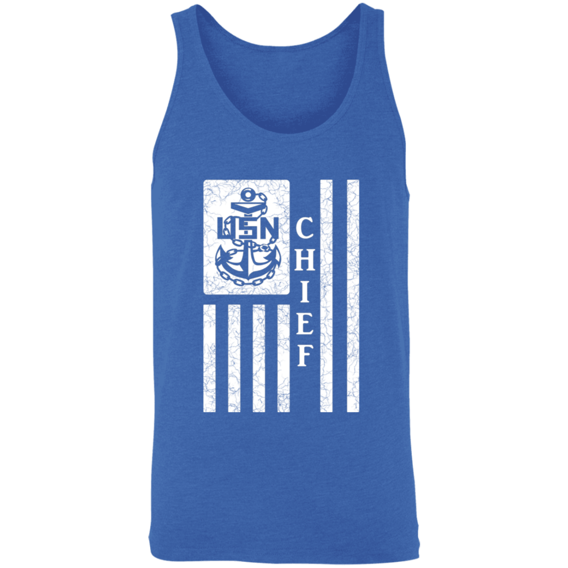 Chief Flag White Unisex Tank