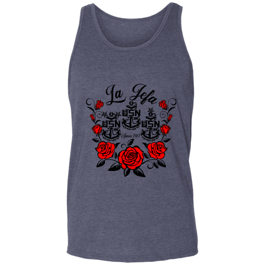 La Jefa Rose Unisex Tank