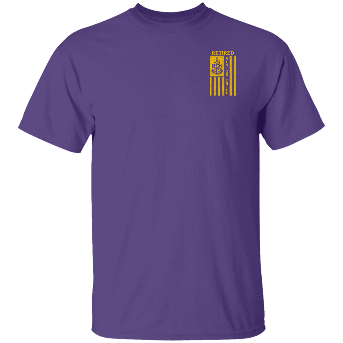 Retired Senior Chief Flag FB T-Shirt