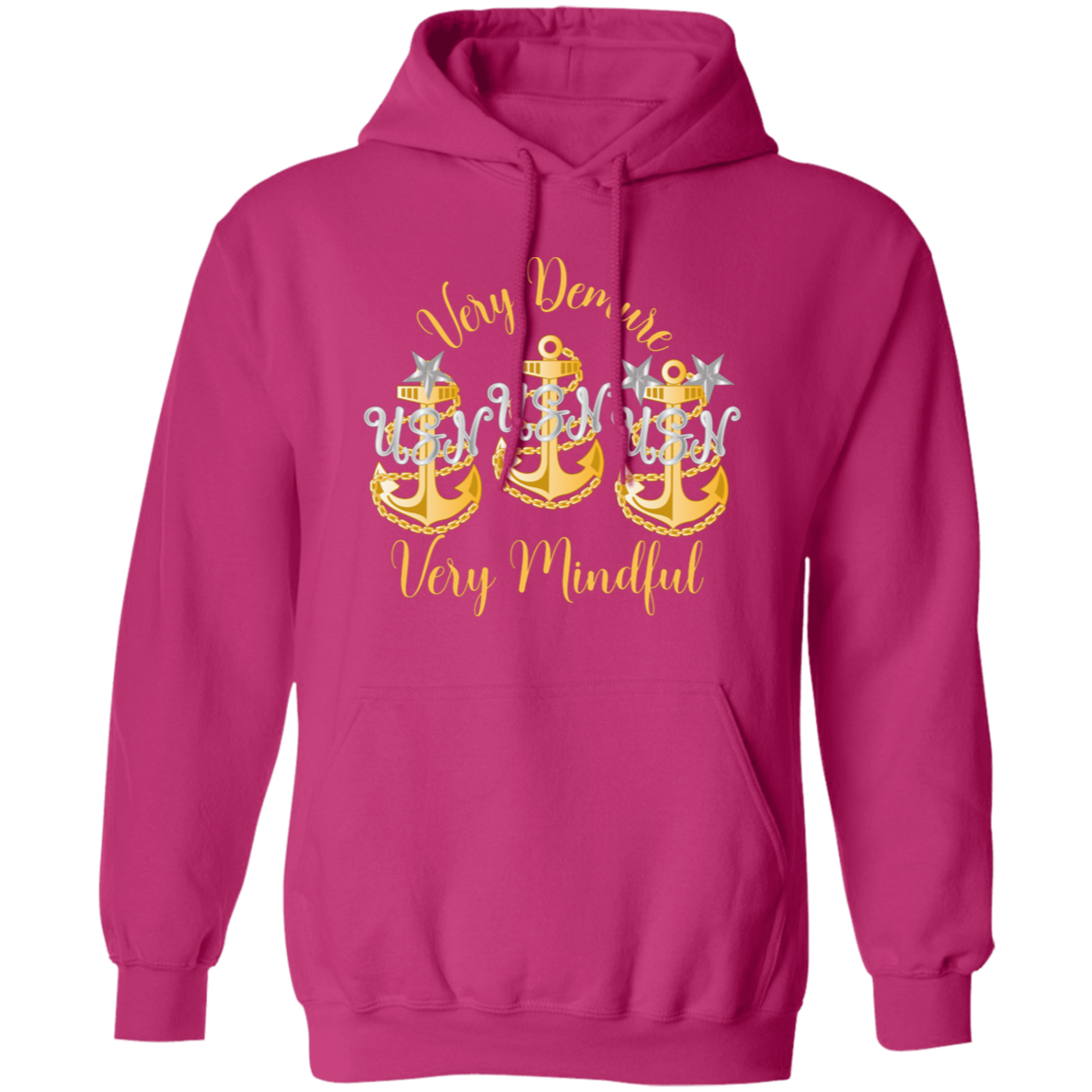 Very Demure Pullover Hoodie