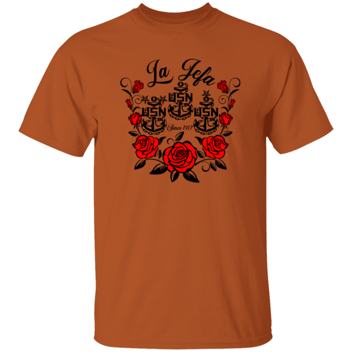 La Jefa Rose 5.3 oz. T-Shirt