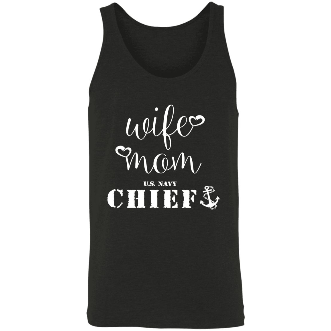 WMC White Unisex Tank