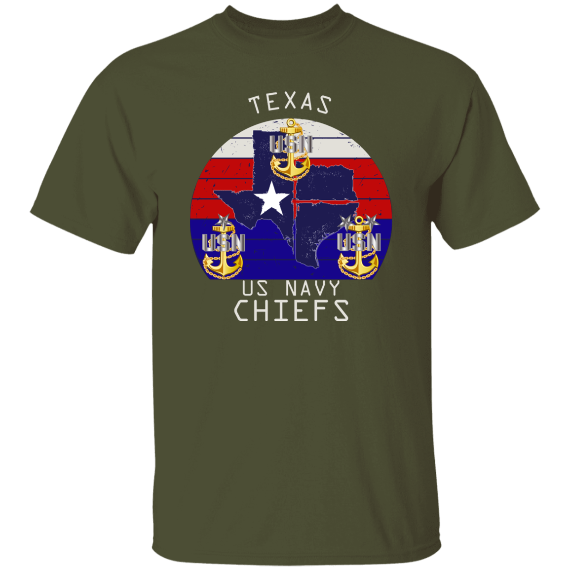 Texas Chiefs 5.3 oz. T-Shirt