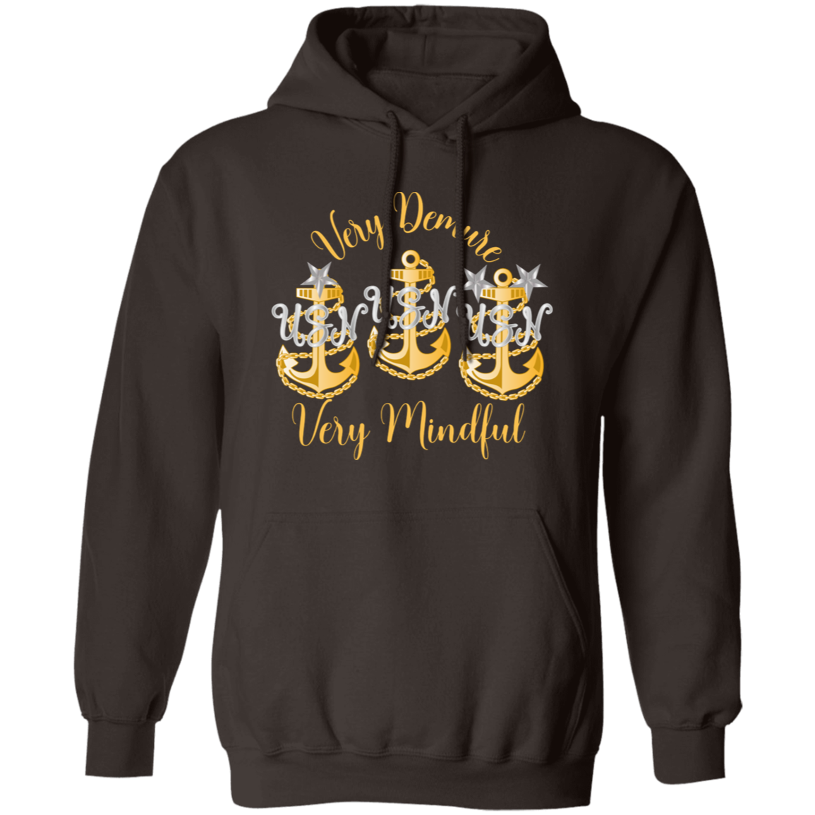 Very Demure Pullover Hoodie