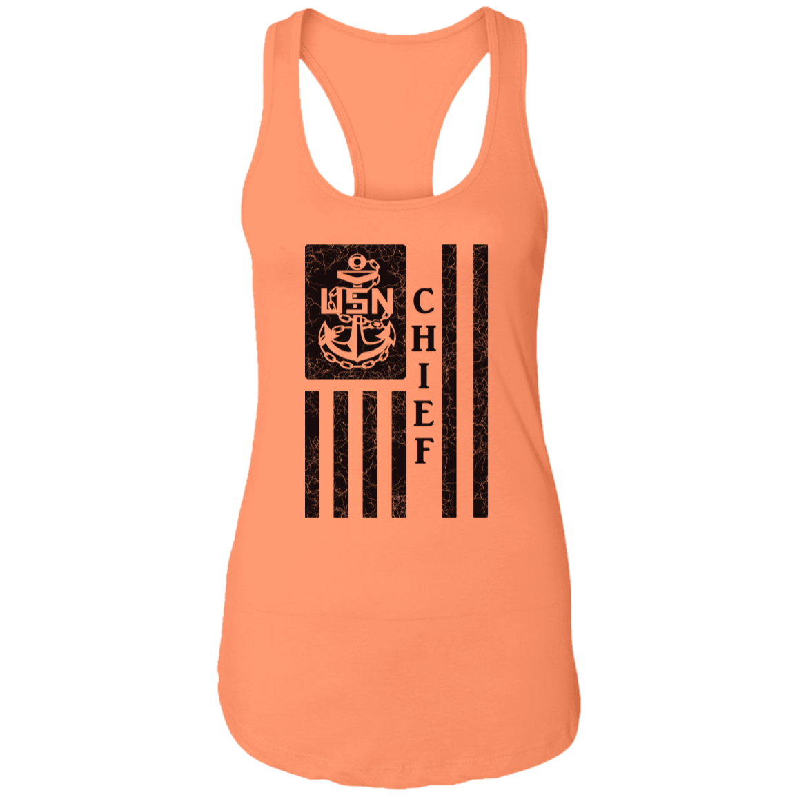 Chief Flag Ladies Racerback Tank