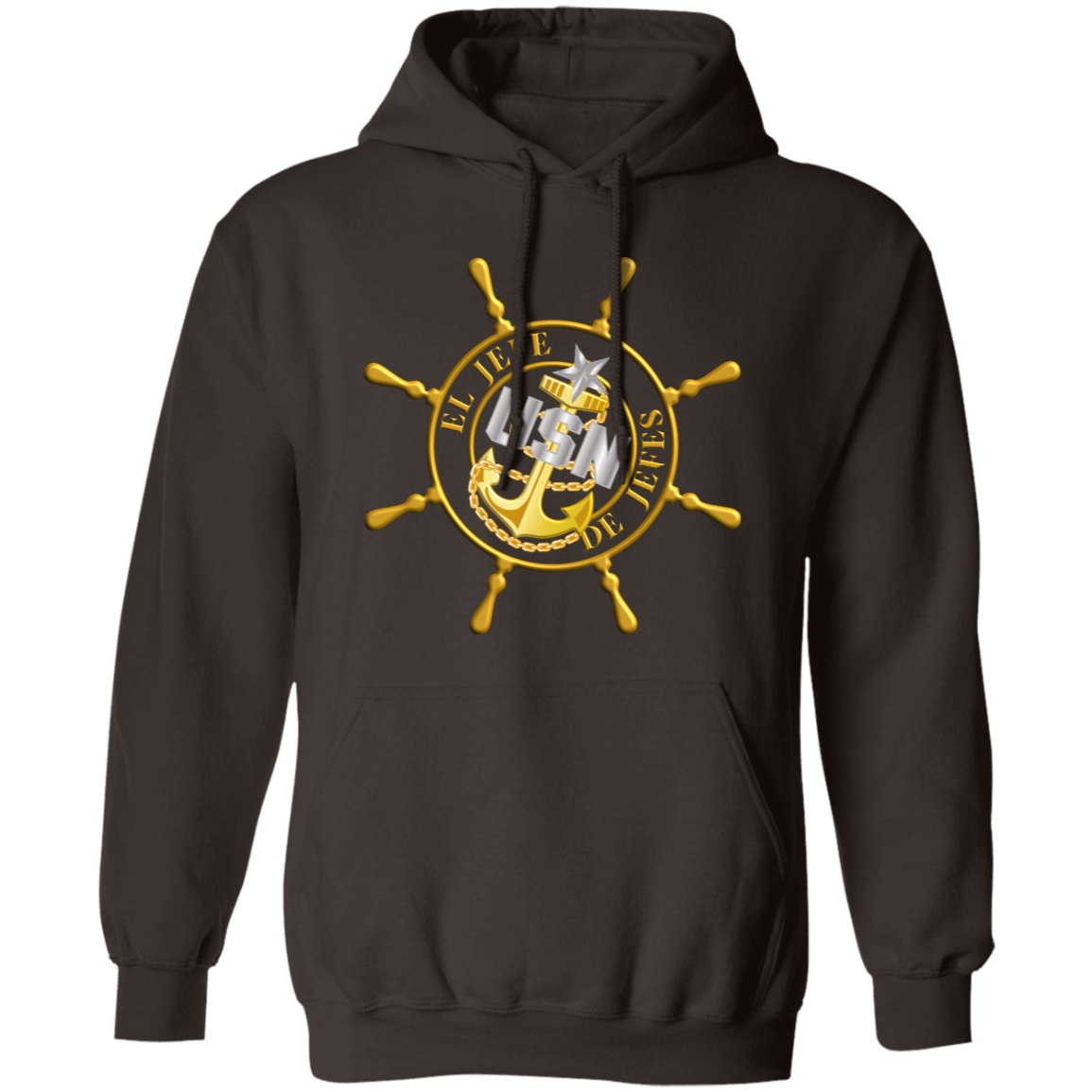 Ships Wheel Senior Jefe Pullover Hoodie