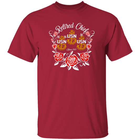 Retired Chief Rose 5.3 oz. T-Shirt